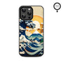 MyBat Design Lab Series MagSafe Case for Apple iPhone 14 Pro Max (6.7) - The Great Wave