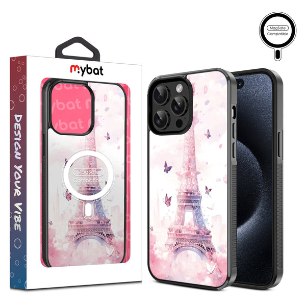 MyBat Design Lab Series MagSafe Case for Apple iPhone 14 Pro Max (6.7) - Parisian Butterflies - MIP14PMCSLESMSM182-1.jpg