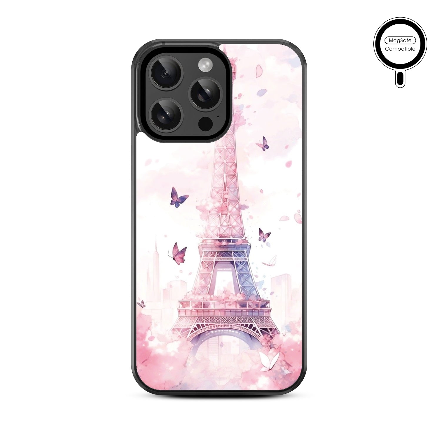 MyBat Design Lab Series MagSafe Case for Apple iPhone 14 Pro Max (6.7) - Parisian Butterflies