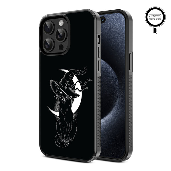 MyBat Design Lab Series MagSafe Case for Apple iPhone 14 Pro Max (6.7) - Black Cat Magic - MIP14PMCSLESMSM223-2.jpg