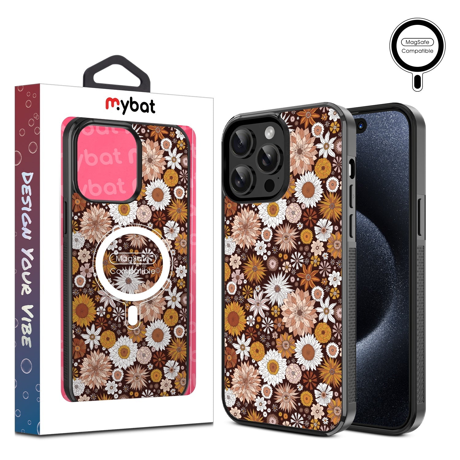 MyBat Design Lab Series MagSafe Case for Apple iPhone 14 Pro Max (6.7) - Autumn Florals