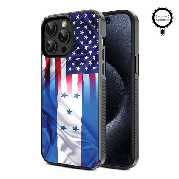 MyBat Design Lab Series MagSafe Case for Apple iPhone 14 Pro Max (6.7) - Honduras-USA Flag - MIP14PMCSLESMSM263-2.jpg