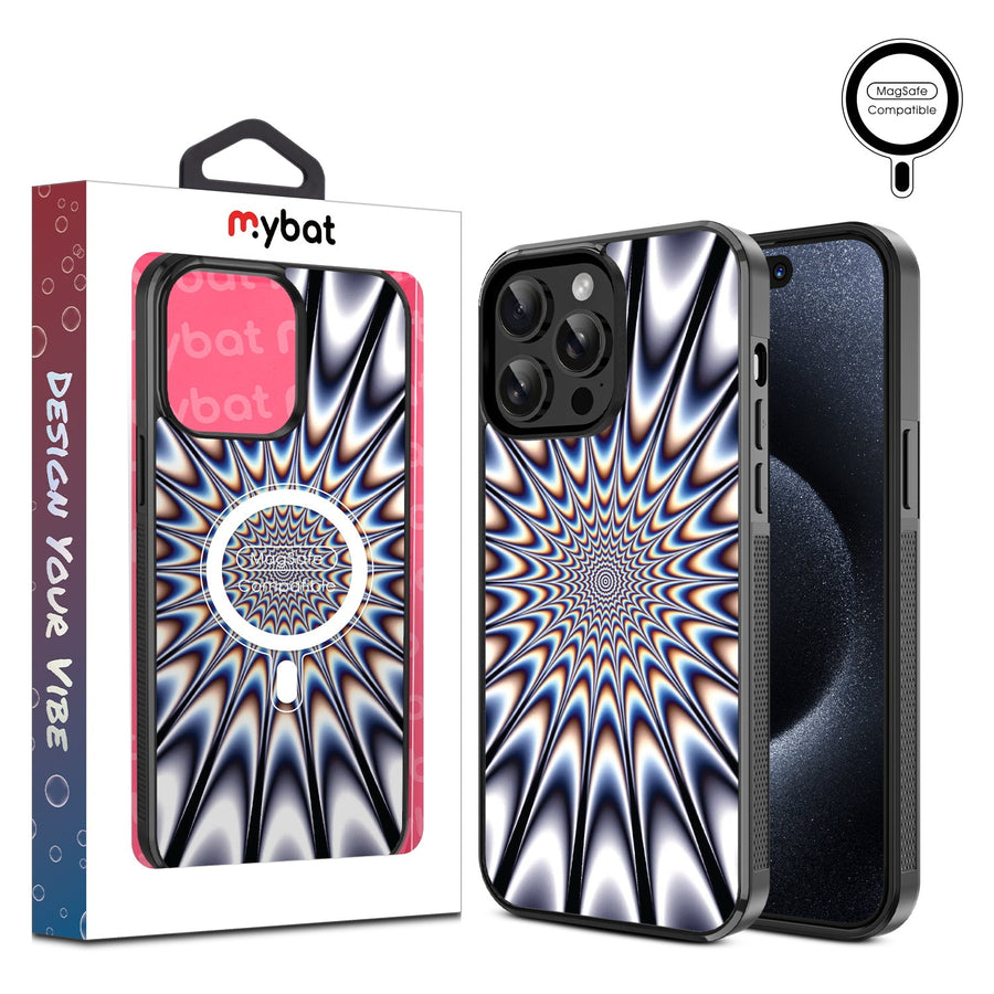MyBat Design Lab Series MagSafe Case for Apple iPhone 14 Pro Max (6.7) - Hypnotic Burst