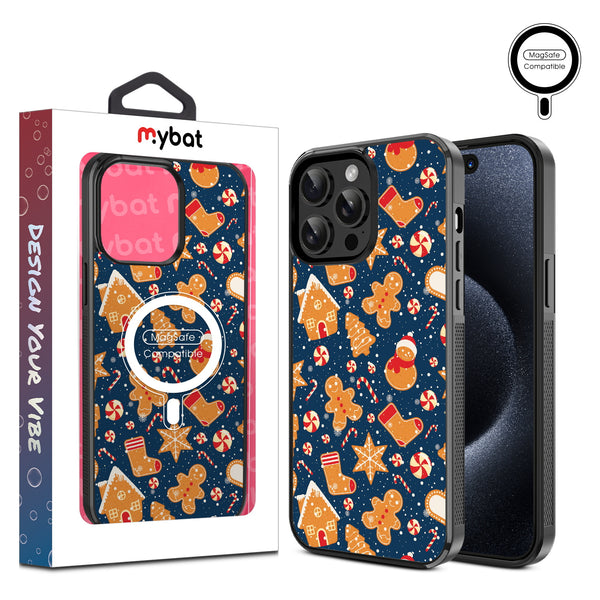 MyBat Design Lab Series MagSafe Case for Apple iPhone 14 Pro Max (6.7) - Gingerbread Cookies - MIP14PMCSLESMSM273-1.jpg
