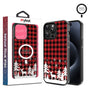 MyBat Design Lab Series MagSafe Case for Apple iPhone 14 Pro Max (6.7) - Reindeer Flannel