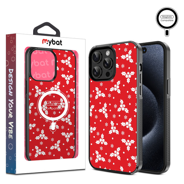 MyBat Design Lab Series MagSafe Case for Apple iPhone 14 Pro Max (6.7) - Merry Mistletoe - MIP14PMCSLESMSM290-1.jpg