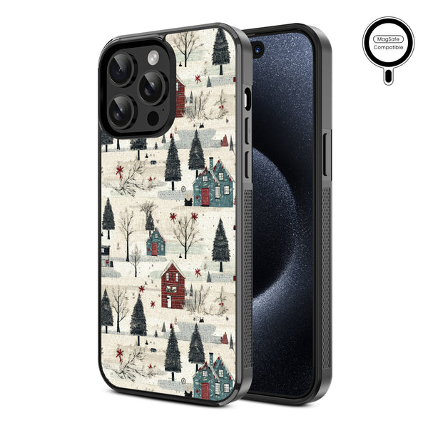 MyBat Design Lab Series MagSafe Case for Apple iPhone 14 Pro Max (6.7) - Charming Cottages - MIP14PMCSLESMSM294-2.jpg