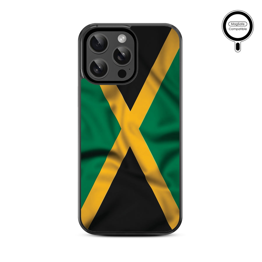MyBat Design Lab Series MagSafe Case for Apple iPhone 14 Pro Max (6.7) - Jamaica Flag - MIP14PMCSLESMSM310-3.jpg