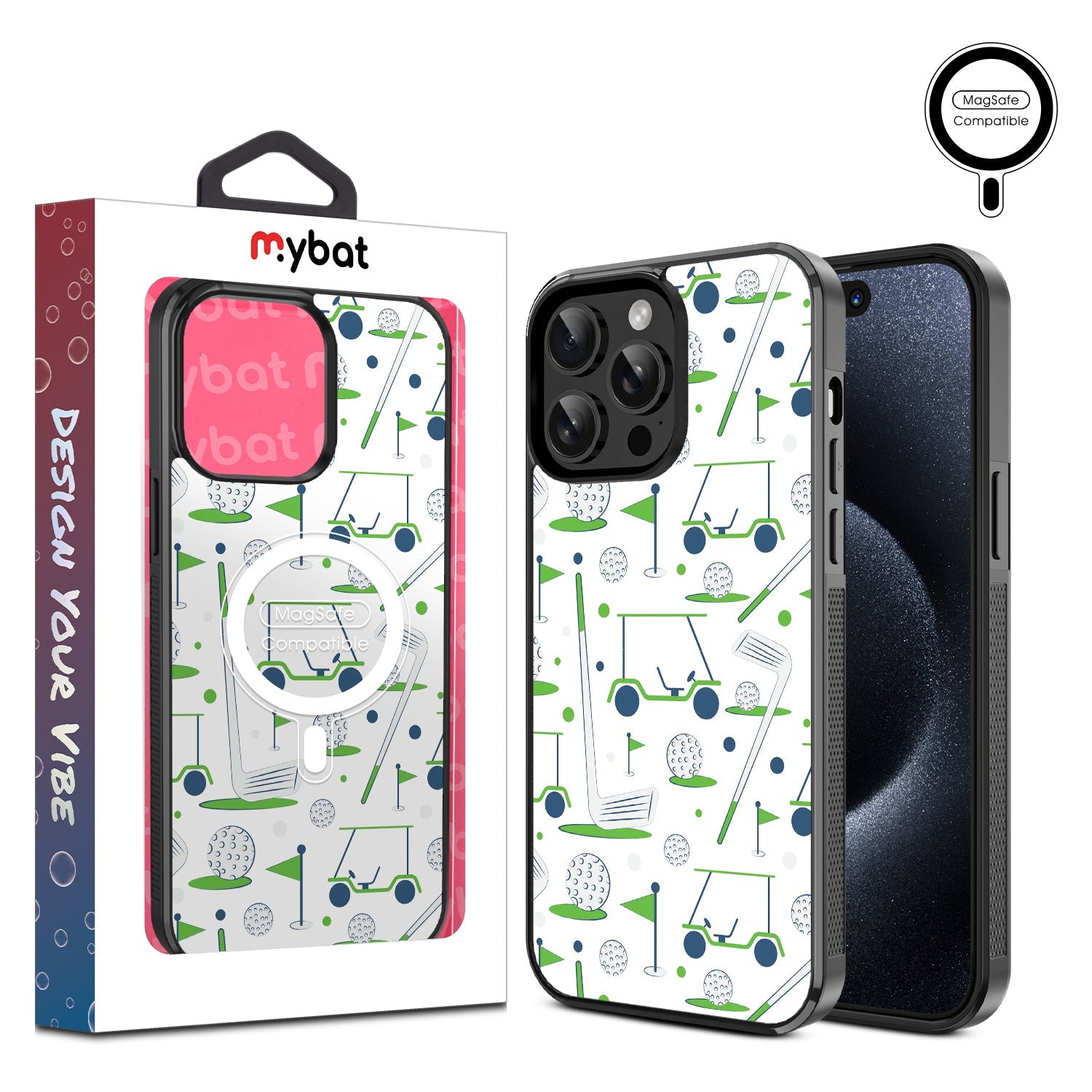 MyBat Design Lab Series MagSafe Case for Apple iPhone 14 Pro Max (6.7) - All Teed Up
