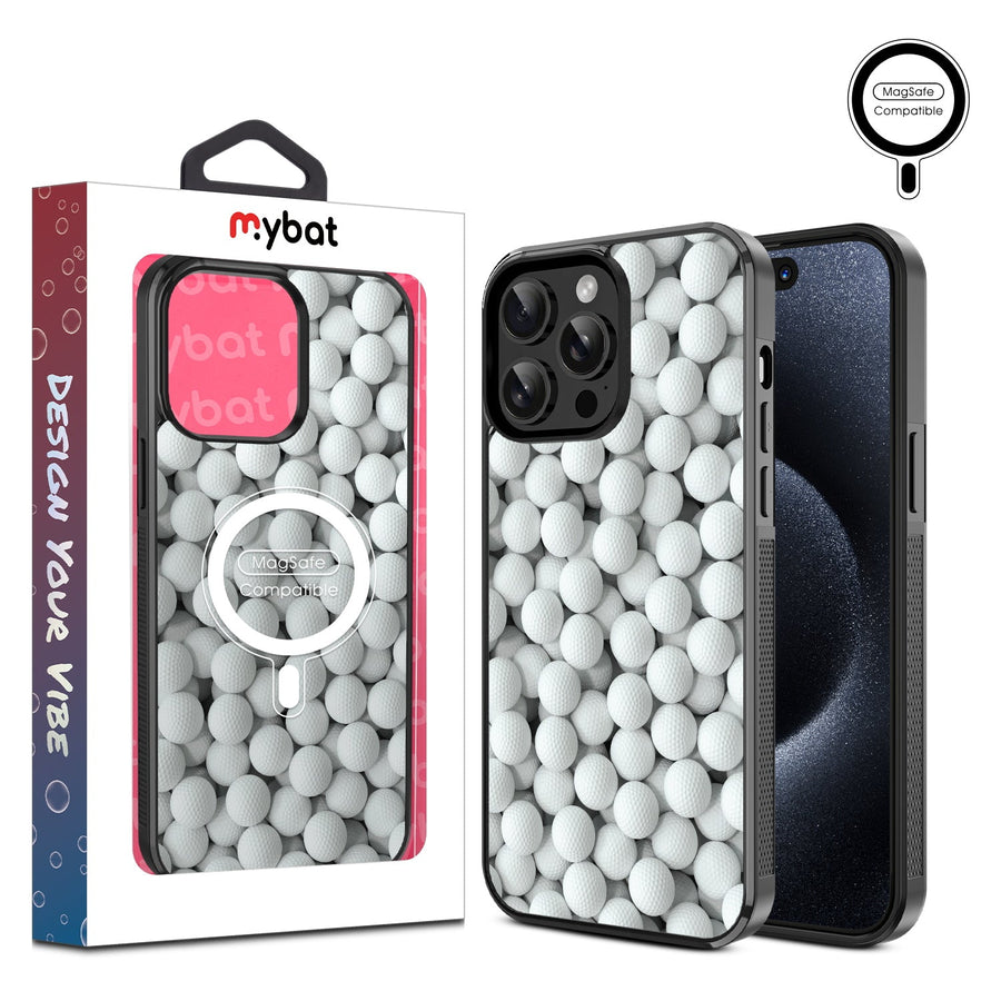 MyBat Design Lab Series MagSafe Case for Apple iPhone 14 Pro Max (6.7) - Golf Balls