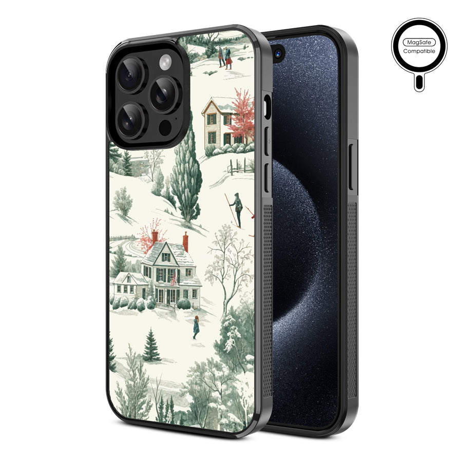 MyBat Design Lab Series MagSafe Case for Apple iPhone 14 Pro Max (6.7) - Ski Lodge - MIP14PMCSLESMSM320-2.jpg