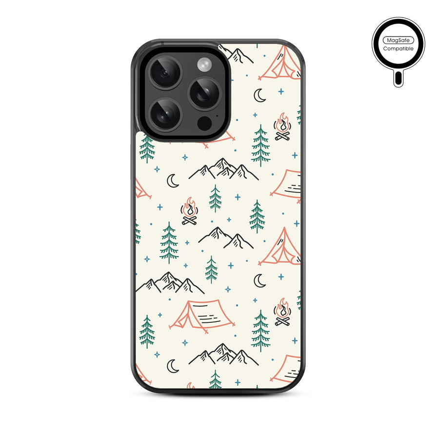 MyBat Design Lab Series MagSafe Case for Apple iPhone 14 Pro Max (6.7) - Fireside Camp - MIP14PMCSLESMSM328-3.jpg