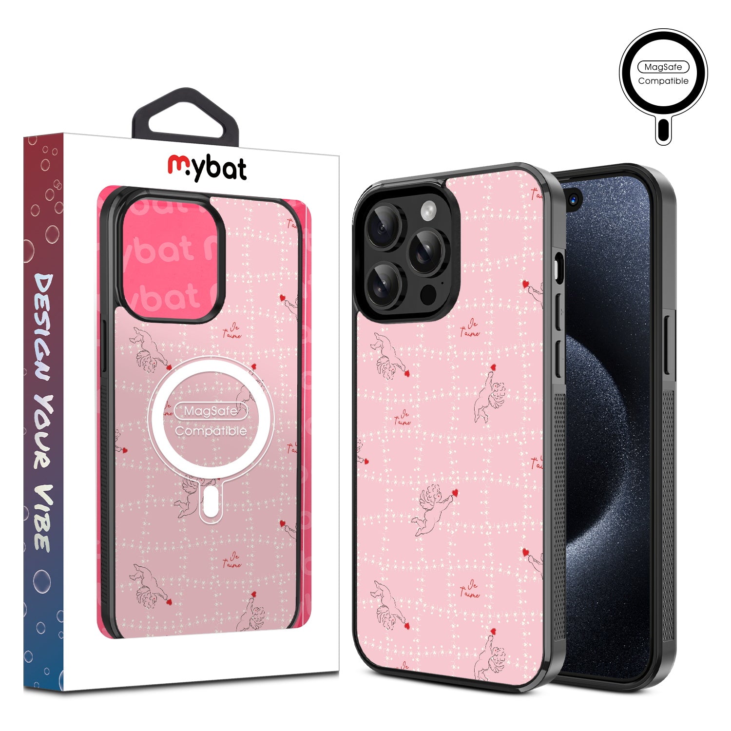 MyBat Design Lab Series MagSafe Case for Apple iPhone 14 Pro Max (6.7) - Cupid's Bow