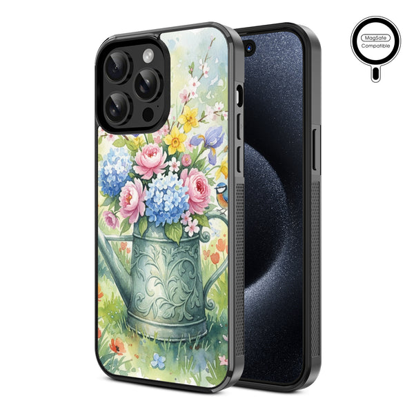 MyBat Design Lab Series MagSafe Case for Apple iPhone 14 Pro Max - Backyard Bouquet - MIP14PMCSLESMSM469-2.jpg