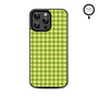 MyBat Design Lab Series MagSafe Case for Apple iPhone 14 Pro Max - Green Gingham