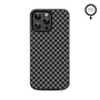 MyBat Design Lab Series MagSafe Case for Apple iPhone 14 Pro Max - Tuxedo Check - MIP14PMCSLESMSM477-3.jpg