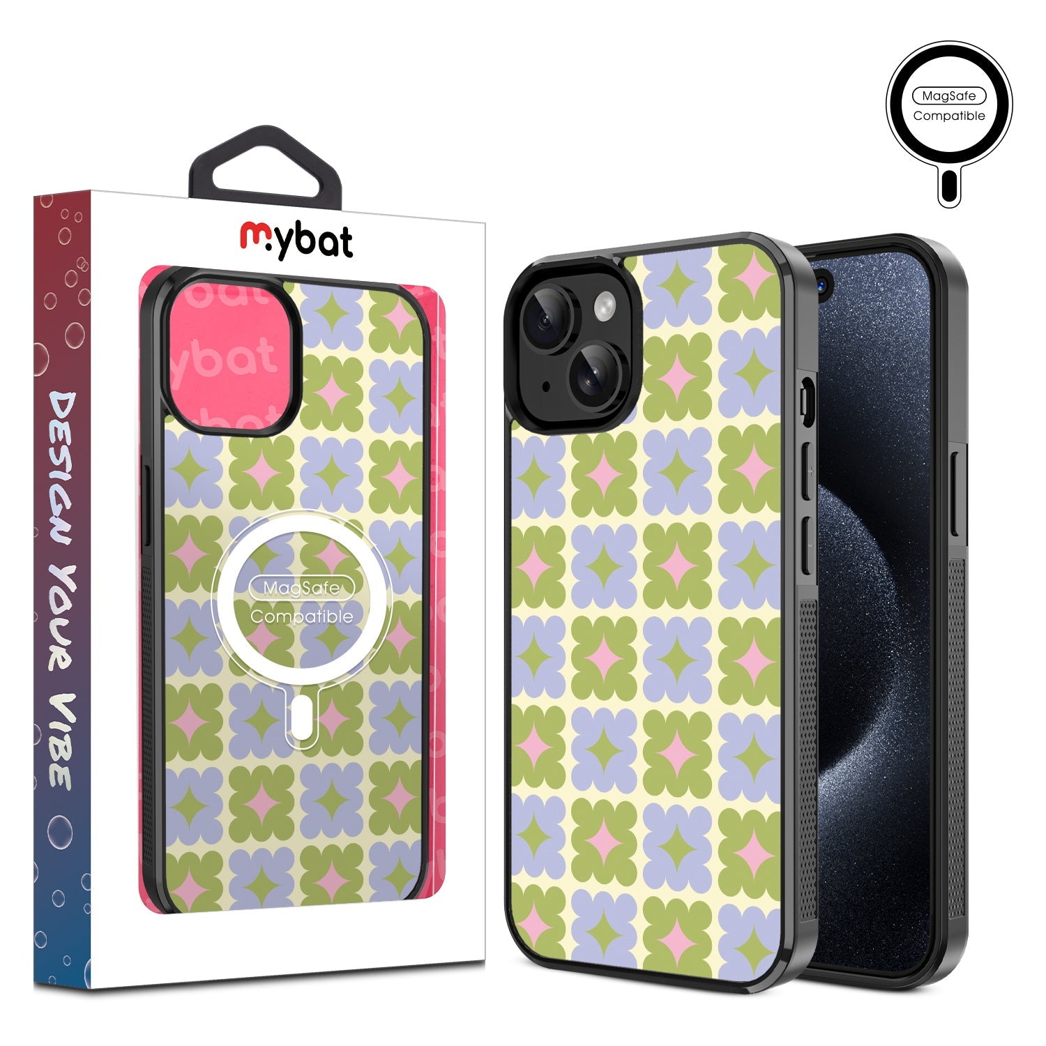 MyBat Design Lab Series MagSafe Case for Apple iPhone 14 Pro Max - Pick of the Patch