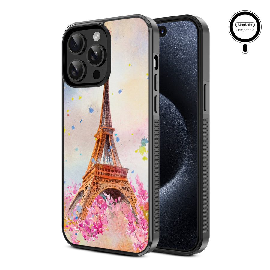 MyBat Design Lab Series MagSafe Case for Apple iPhone 14 Pro Max - Spring in Paris - MIP14PMCSLESMSM485-2.jpg