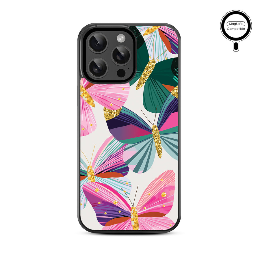 MyBat Design Lab Series MagSafe Case for Apple iPhone 14 Pro Max - Bright Flutter - MIP14PMCSLESMSM489-3.jpg