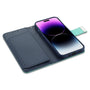 MyBat MyJacket Wallet Xtra Series for Apple iPhone 14 Pro Max - Teal Green / Dark Blue - MIP14PMPCMJG038-5.jpg