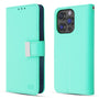 MyBat MyJacket Wallet Xtra Series for Apple iPhone 14 Pro - Teal Green / Dark Blue - MIP14PPCMJG038-6.jpg