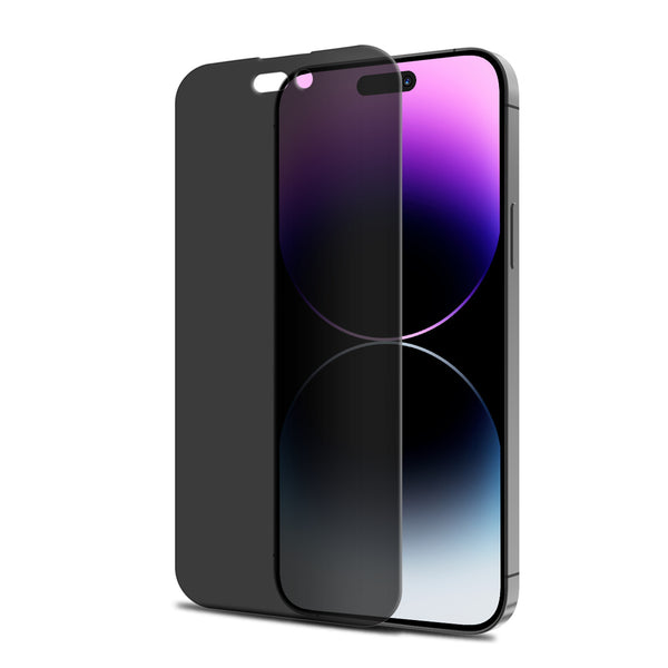 MyBat Privacy Tempered Glass Screen Protector (2.5D) for Apple iPhone 14 Pro - Clear - MIP14PSC67-2.jpg