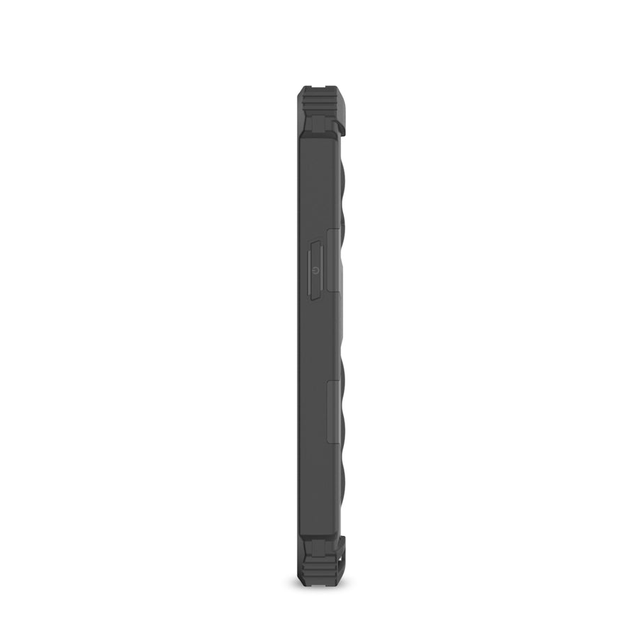 MyBat Sturdy Hybrid Protector Cover (with Stand) for Apple iPhone 15 - Black / Black - MIP15CSFSSS001-4.jpg
