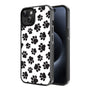 MyBat Design Lab Series Case for Apple iPhone 15 (6.1) - Black Paw Prints - MIP15CSLESM002-2.jpg