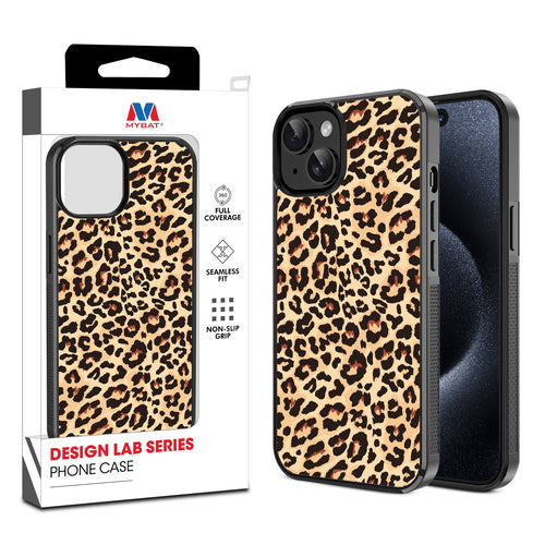 MyBat Design Lab Series Case for Apple iPhone 15 (6.1) - Leopard Print - MIP15CSLESM005-1.jpg