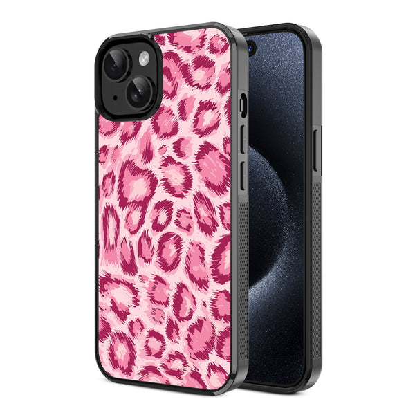 MyBat Design Lab Series Case for Apple iPhone 15 (6.1) - Pink Leopard Print - MIP15CSLESM007-2.jpg