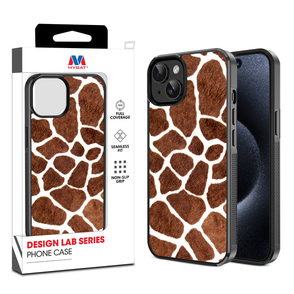 MyBat Design Lab Series Case for Apple iPhone 15 (6.1) - Giraffe spots - MIP15CSLESM012-1.jpg