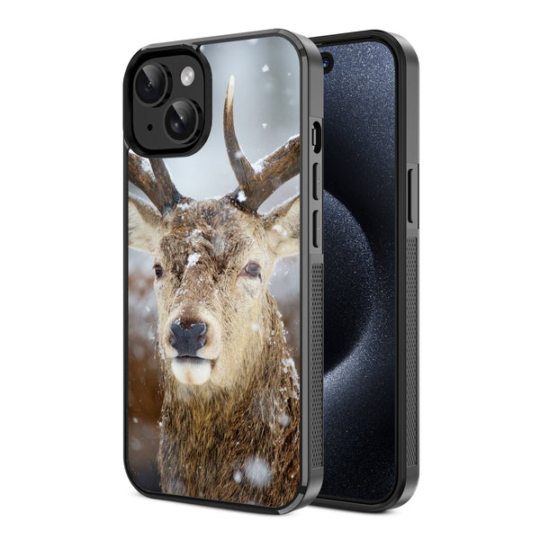 MyBat Design Lab Series Case for Apple iPhone 15 (6.1) - Deer in Winter - MIP15CSLESM024-2.jpg