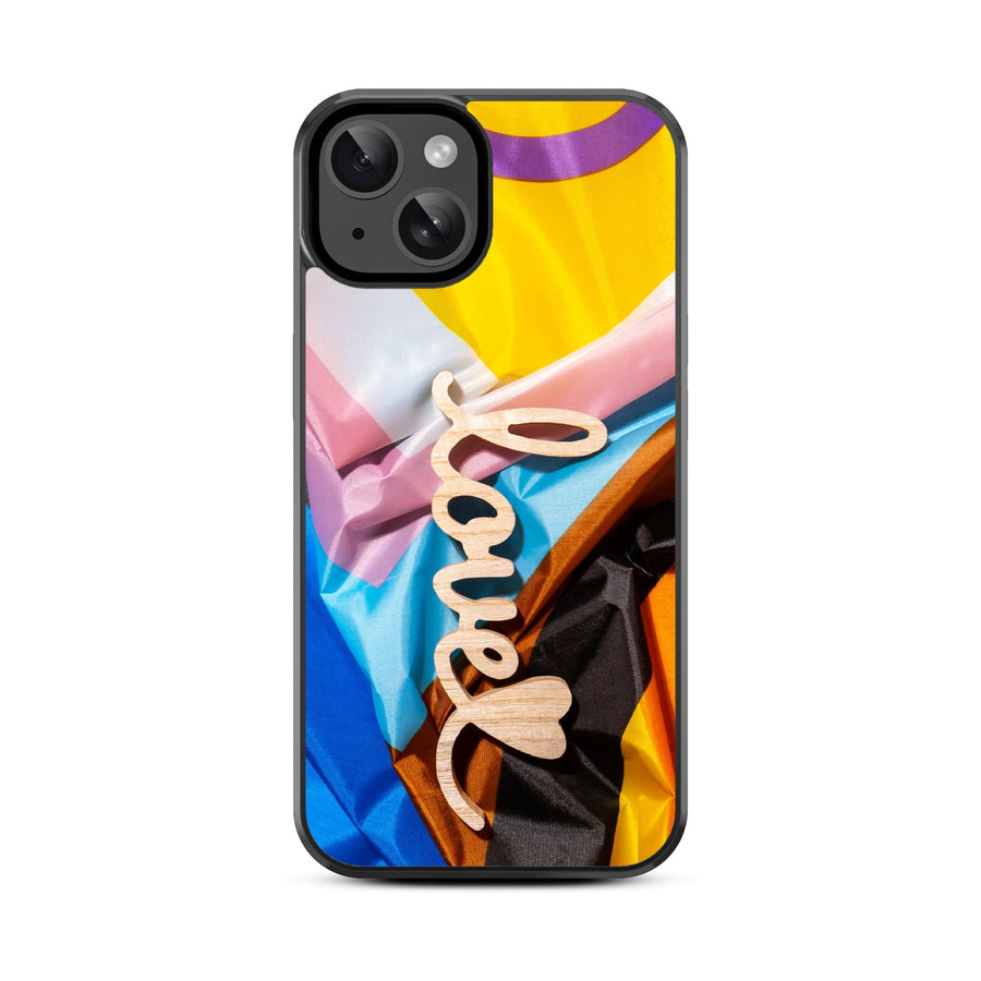 MyBat Design Lab Series Case for Apple iPhone 15 (6.1) - Love is Love