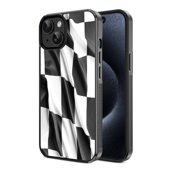 MyBat Design Lab Series Case for Apple iPhone 15 (6.1) - Racing Flag - MIP15CSLESM040-2.jpg