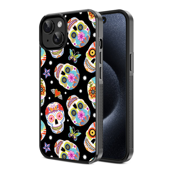 MyBat Design Lab Series Case for Apple iPhone 15 (6.1) - Day of the Dead - MIP15CSLESM056-2.jpg