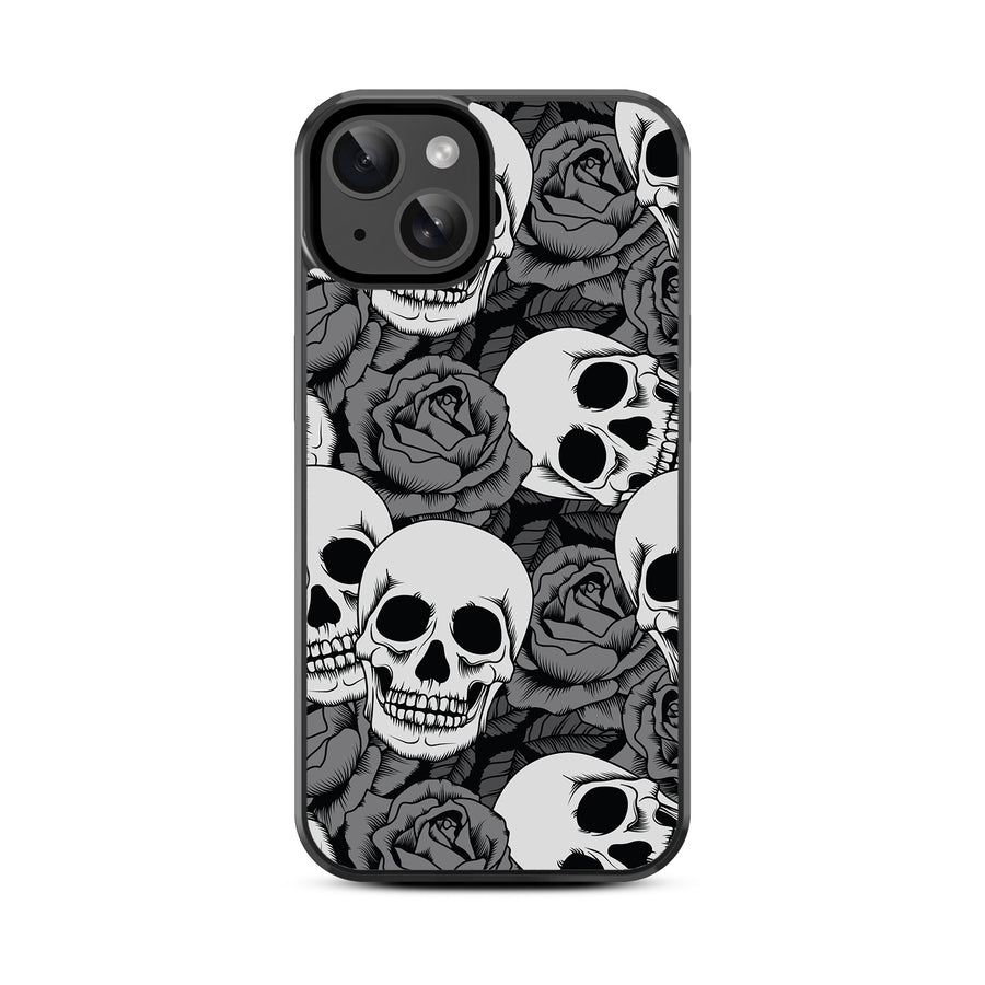 MyBat Design Lab Series Case for Apple iPhone 15 (6.1) - Skull Garden - MIP15CSLESM081-3.jpg