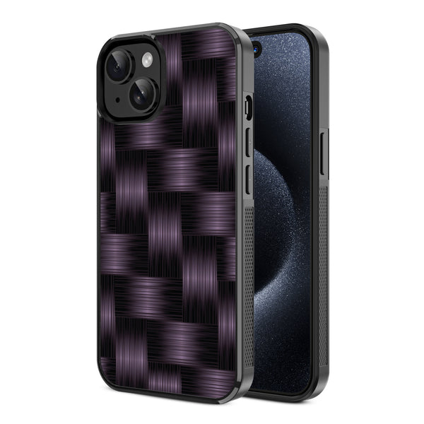 MyBat Design Lab Series Case for Apple iPhone 15 (6.1) - Woven Carbon Fiber - MIP15CSLESM085-2.jpg