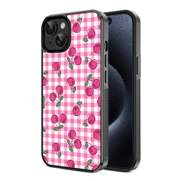 MyBat Design Lab Series Case for Apple iPhone 15 (6.1) - Pink Cherries - MIP15CSLESM100-2.jpg
