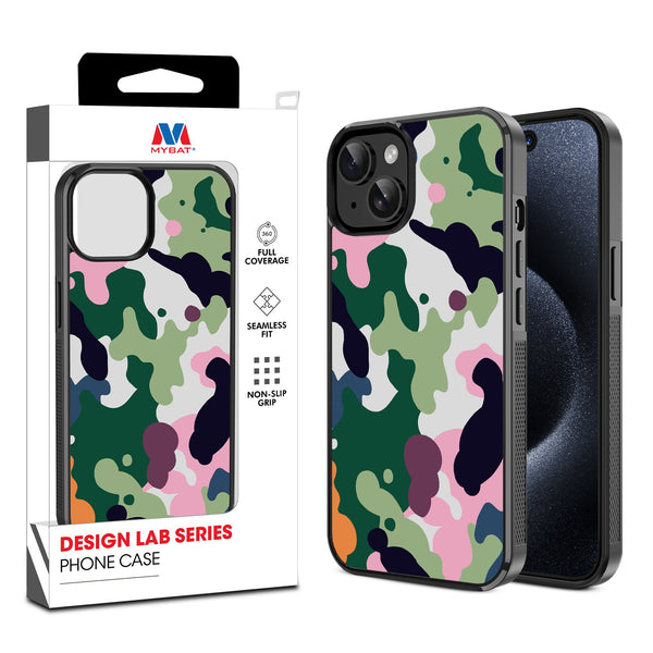 MyBat Design Lab Series Case for Apple iPhone 15 (6.1) - Multicolor Camouflage - MIP15CSLESM121-1.jpg