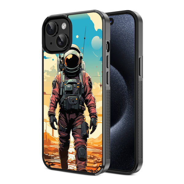 MyBat Design Lab Series Case for Apple iPhone 15 (6.1) - Cosmonaut - MIP15CSLESM129-2.jpg