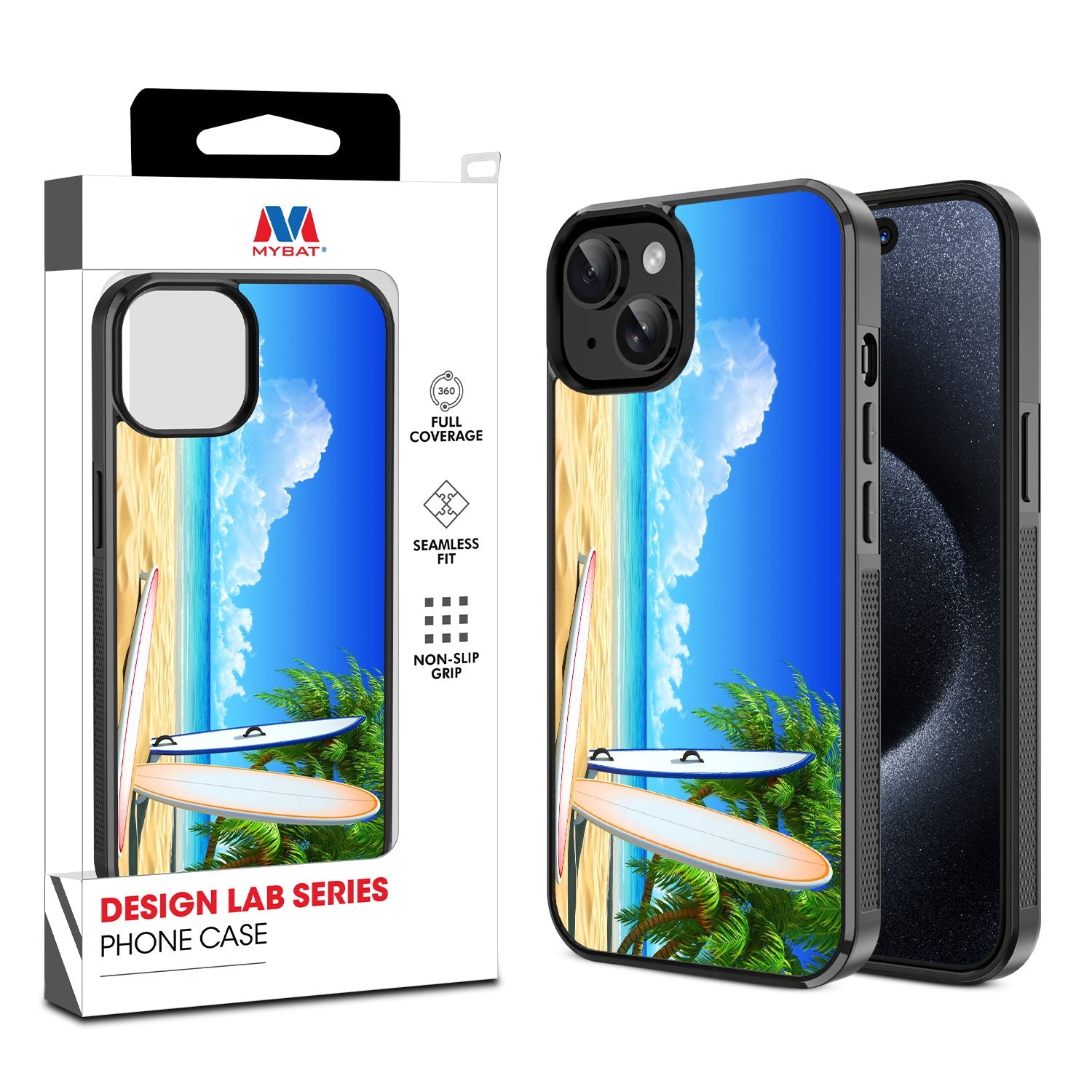 MyBat Design Lab Series Case for Apple iPhone 15 (6.1) - Surf's Up