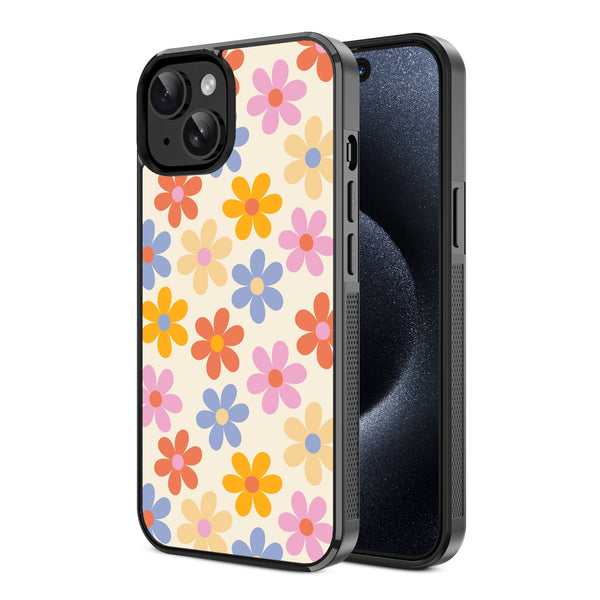 MyBat Design Lab Series Case for Apple iPhone 15 (6.1) - Retro Daisies - MIP15CSLESM137-2.jpg