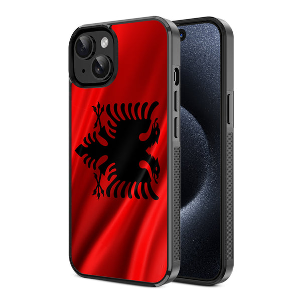 MyBat Design Lab Series Case for Apple iPhone 15 (6.1) - Albania Flag - MIP15CSLESM140-2.jpg