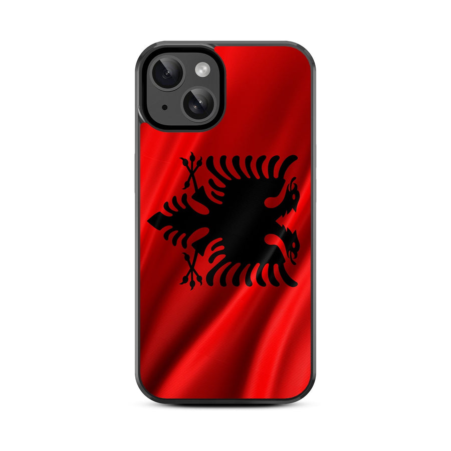MyBat Design Lab Series Case for Apple iPhone 15 (6.1) - Albania Flag