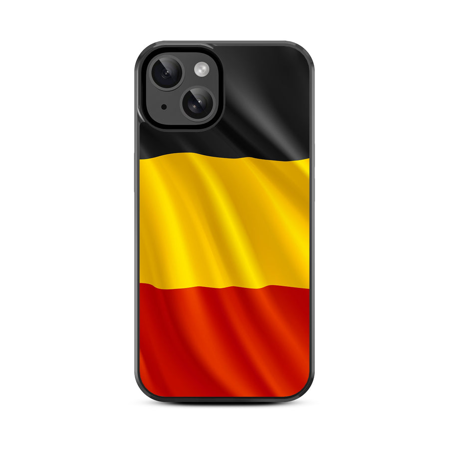 MyBat Design Lab Series Case for Apple iPhone 15 (6.1) - Belgium Flag - MIP15CSLESM142-3.jpg