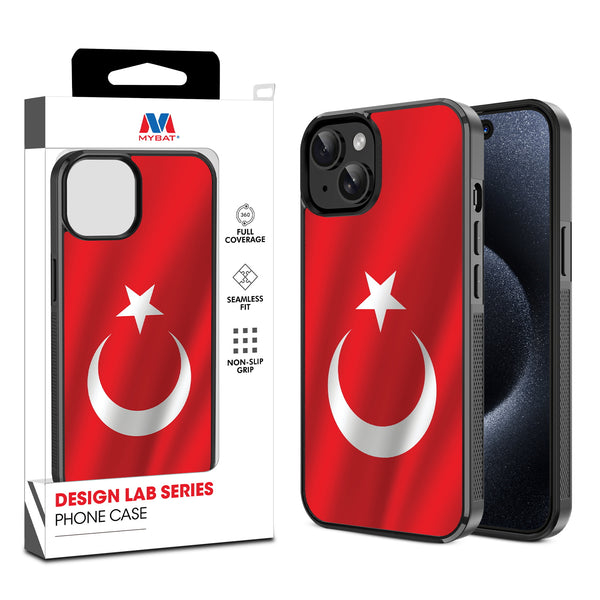 MyBat Design Lab Series Case for Apple iPhone 15 (6.1) - Turkey Flag - MIP15CSLESM161-1.jpg