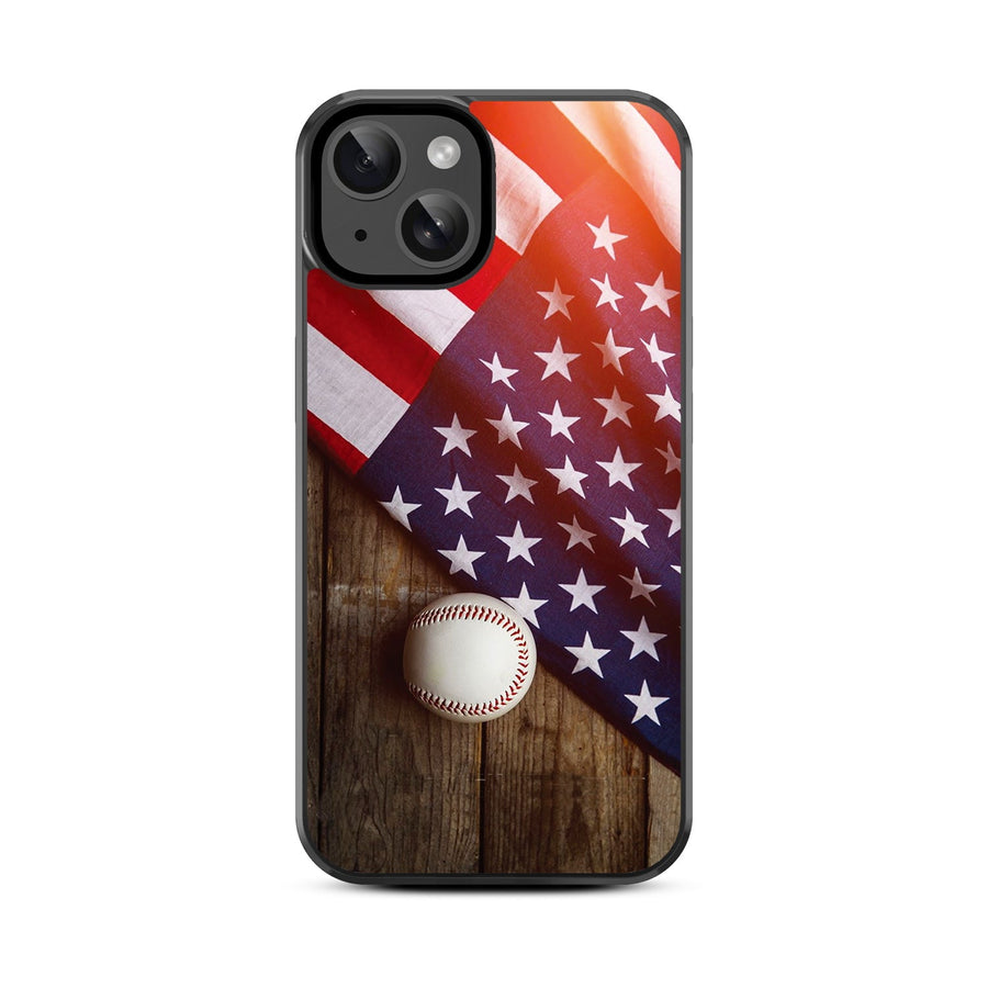 MyBat Design Lab Series Case for Apple iPhone 15 (6.1) - Patriotic Pitch