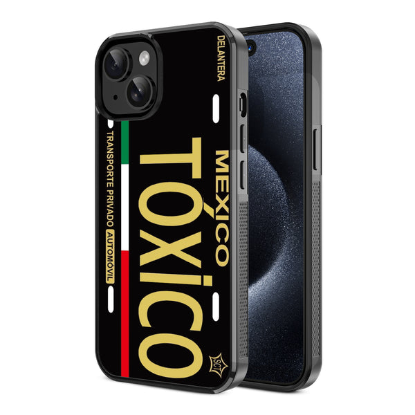 MyBat Design Lab Series Case for Apple iPhone 15 (6.1) - Toxico Black - MIP15CSLESM175-2.jpg