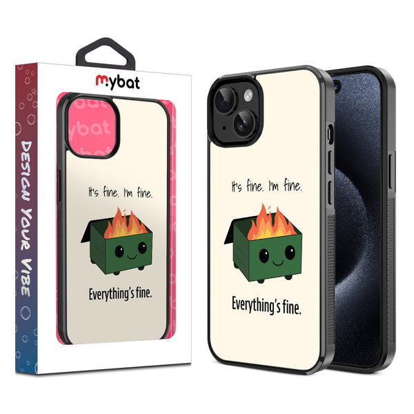 MyBat Design Lab Series Case for Apple iPhone 15 (6.1) - Dumpster Fire - MIP15CSLESM255-1.jpg