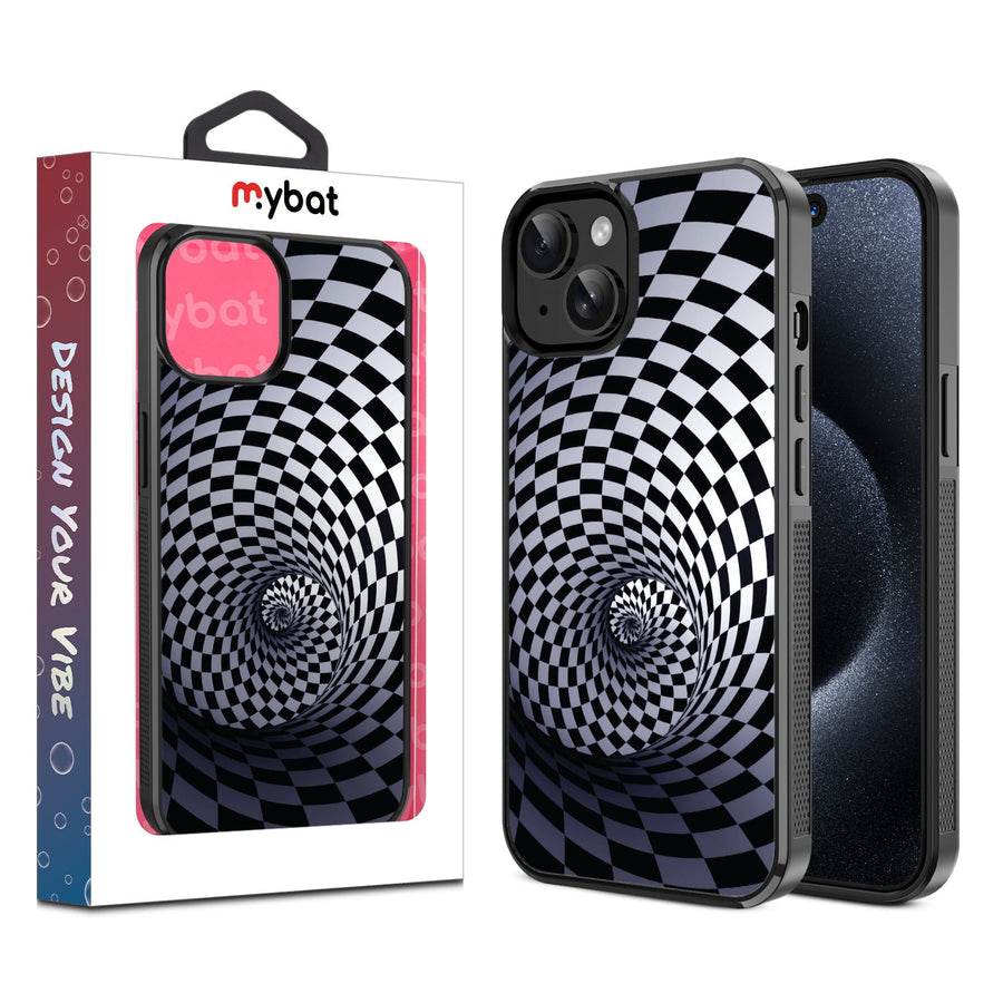 MyBat Design Lab Series Case for Apple iPhone 15 (6.1) - Spiral Out